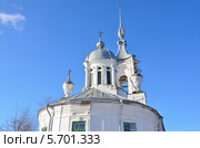 Фрагмент церкви Ваарлама Хутынского в Вологде, 1780 год (2014 год). Стоковое фото, фотограф Овчинникова Ирина / Фотобанк Лори