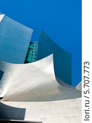The Walt Disney Concert Hall (Концертный зал имени Уолта Диснея). Лос-Анжелес. США (2011 год). Редакционное фото, фотограф E. O. / Фотобанк Лори