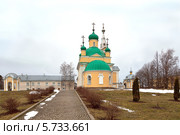 Ведено-Оятский женский монастырь, пос. Оять Ленинградской области (2014 год). Стоковое фото, фотограф Валентина Качалова / Фотобанк Лори