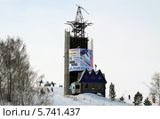 Скалодром на Воронинских горках (2013 год). Редакционное фото, фотограф Анатолий Матвейчук / Фотобанк Лори