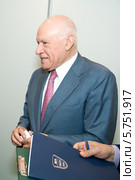 Лео Антонович Бокерия, ведущий кардиохирург России (2012 год). Редакционное фото, фотограф Михаил Ворожцов / Фотобанк Лори