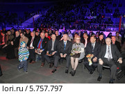 Балашиха, зрительный зал на боксёрском турнире В.П. Агеева (2014 год). Редакционное фото, фотограф Дмитрий Неумоин / Фотобанк Лори