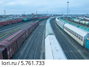 Железнодорожная, транспортировочная станция (2014 год). Редакционное фото, фотограф Svet / Фотобанк Лори
