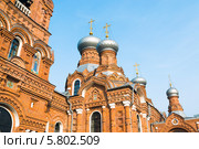 Храм Крестовоздвижения в селе Дарна Истринского района. Стоковое фото, фотограф Володина Ольга / Фотобанк Лори