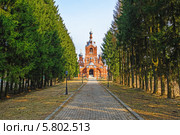 Храм Крестовоздвижения в селе Дарна Истринского района. Стоковое фото, фотограф Володина Ольга / Фотобанк Лори