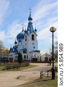 Храм Рождества Христова на Средней Рогатке. Санкт-Петербург (2014 год). Стоковое фото, фотограф Александр Секретарев / Фотобанк Лори