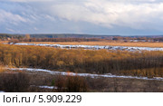 Город Кологрив. Вид на реку Унжу (2014 год). Стоковое фото, фотограф Сергей Лаврентьев / Фотобанк Лори