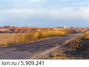 Город Кологрив. Мост через реку Унжу (2014 год). Стоковое фото, фотограф Сергей Лаврентьев / Фотобанк Лори