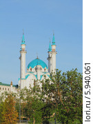 Мечеть Кул-Шариф, Казань, Татарстан (2014 год). Стоковое фото, фотограф Вадим Хомяков / Фотобанк Лори