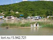Архипо-осиповка. Вид на реку Вулан (2009 год). Редакционное фото, фотограф Вячеслав Зеленин / Фотобанк Лори