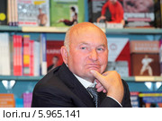 Сопредседатель Высшего совета партии «Единая Россия» (2001—2010) Лужков Юрий Михайлович (2014 год). Редакционное фото, фотограф Сергей Соболев / Фотобанк Лори