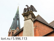 Элемент архитектуры собора Святого Витаса, Kath, Германия (2011 год). Стоковое фото, фотограф Василий Вишневский / Фотобанк Лори