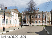 Улица в историческом центре города Городец (2014 год). Стоковое фото, фотограф Ален Лагута / Фотобанк Лори