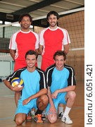 Volleyball players. Стоковое фото, фотограф Phovoir Images / Фотобанк Лори