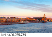 English Embankment in morning (2012 год). Стоковое фото, фотограф Яков Филимонов / Фотобанк Лори