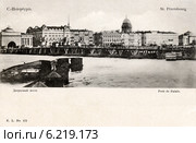 Вид на Дворцовый мост в Санкт-Петербурге. Россия. Стоковое фото, фотограф Юрий Кобзев / Фотобанк Лори