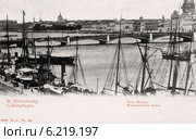 Николаевский мост в Санкт-Петербурге. Россия. Редакционное фото, фотограф Юрий Кобзев / Фотобанк Лори
