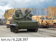 Международная выставка вооружения, военной техники и боеприпасов RAE-2013 г. Нижний Тагил. Штурмовая 120-мм САУ 2С31 "Вена" Редакционное фото, фотограф Игорь Долгов / Фотобанк Лори