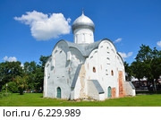 Церковь Власия на Волосовой улице в Новгороде Великом (2014 год). Стоковое фото, фотограф Овчинникова Ирина / Фотобанк Лори