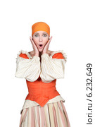 Woman looking shocked. Стоковое фото, фотограф Phovoir Images / Фотобанк Лори