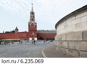 Москва. Лобное место и Спасская башня на Красной площади (2014 год). Стоковое фото, фотограф Дмитрий Неумоин / Фотобанк Лори