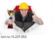 Employee of the month. Стоковое фото, фотограф Phovoir Images / Фотобанк Лори