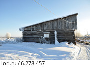 Сельский пейзаж. Сарай (2011 год). Стоковое фото, фотограф Галина Попова / Фотобанк Лори