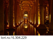 Базилика Цистерна / Basilica Cistern (2014 год). Стоковое фото, фотограф Сергей Пристяжнюк (Serg Zastavkin) / Фотобанк Лори