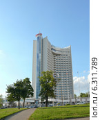 Гостиница "Минск" (2014 год). Редакционное фото, фотограф Шевцова Анна / Фотобанк Лори