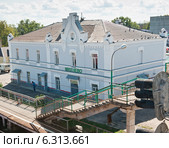 Город Михнево. Станция. Ступинский район Московской области (2014 год). Стоковое фото, фотограф E. O. / Фотобанк Лори