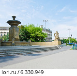 Фонтан Бисмарка во Вроцлаве, Польша (2014 год). Редакционное фото, фотограф Алина Сбитнева / Фотобанк Лори