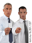 Determined businessmen. Стоковое фото, фотограф Phovoir Images / Фотобанк Лори