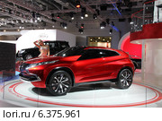 Mitsubishi concept XR-PHEV. Московский международный автосалон 2014. Редакционное фото, фотограф Владимир Тучин / Фотобанк Лори