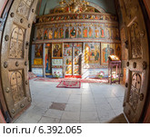 Интерьер Софийского собора в Великом Новгороде. Стоковое фото, фотограф FotograFF / Фотобанк Лори