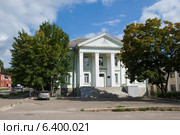 Медико-санитарная часть, ОАО БКО. Боровичи (2014 год). Редакционное фото, фотограф Александр Щепин / Фотобанк Лори