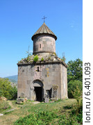 Церковь св. Геворга в средневековом монастыре Гошаванк (2014 год). Стоковое фото, фотограф Овчинникова Ирина / Фотобанк Лори