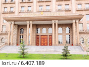 Министерство иностранных дел Республики Таджикистан. Душанбе (2014 год). Стоковое фото, фотограф Никита Майков / Фотобанк Лори