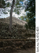 Ruins at an archaeological site, Copan, Copan Ruinas, Copan Department, Honduras (2013 год). Стоковое фото, агентство Ingram Publishing / Фотобанк Лори