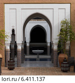 Archway of a hotel, Riad Sidi Mimoune, Marrakesh, Morocco (2012 год). Стоковое фото, агентство Ingram Publishing / Фотобанк Лори