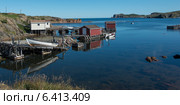 Building on stilts, Twillingate, South Twillingate Island, Newfoundland And Labrador, Canada (2013 год). Стоковое фото, агентство Ingram Publishing / Фотобанк Лори