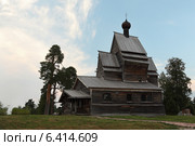 Церковь св. Георгия Победоносца, село Юксовичи, Ленинградская область (2014 год). Стоковое фото, фотограф Самохвалов Артем / Фотобанк Лори