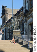 Лестница Брюльской Террасы, Дрезден, Германия (2014 год). Редакционное фото, фотограф Алина Сбитнева / Фотобанк Лори