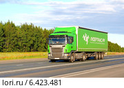 Грузовик Scania G400 (2014 год). Редакционное фото, фотограф Art Konovalov / Фотобанк Лори