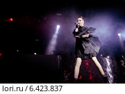 Ширли Менсон. Группа Garbage (2012 год). Редакционное фото, фотограф Ольга Визави / Фотобанк Лори