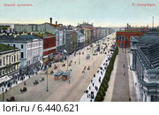 Невский проспект у Гостиного двора. Санкт-Петербург. Россия. Стоковое фото, фотограф Юрий Кобзев / Фотобанк Лори