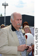 Владимир Михайлович Зельдин, старейший российский актер (2014 год). Редакционное фото, фотограф Анна Юферева / Фотобанк Лори