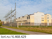 Москва. Электрическая подстанция "Руднево" 200 квт (2014 год). Редакционное фото, фотограф Lora / Фотобанк Лори