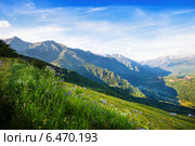 View of mountains landscape. Huesca. Стоковое фото, фотограф Яков Филимонов / Фотобанк Лори