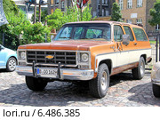 Автомобиль Chevrolet Silverado в Центре классических автомобилей Classic Remise, Берлин (2014 год). Редакционное фото, фотограф Art Konovalov / Фотобанк Лори