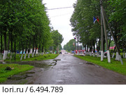 Улица в селе Осташево, Волоколамского района Московской области (2010 год). Стоковое фото, фотограф lana1501 / Фотобанк Лори